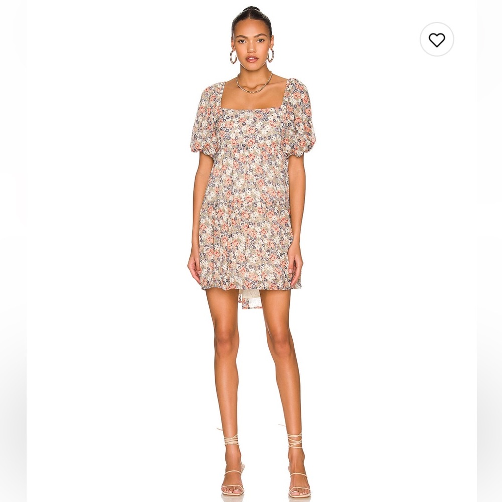 Minkpink mini dress- multi- colored